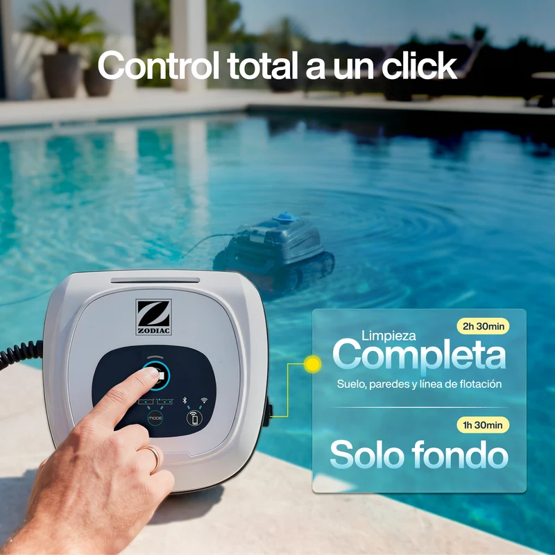 Zodiac - CNX 50 iQ Robot limpiafondos con cable para piscina