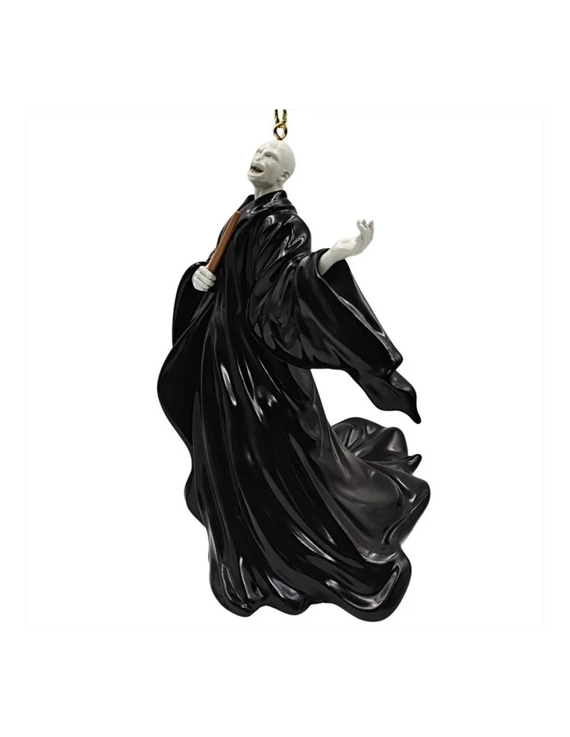 Decorazione Natalizia 3D Voldemort Harry Potter Resina Nero Peraga Christmas