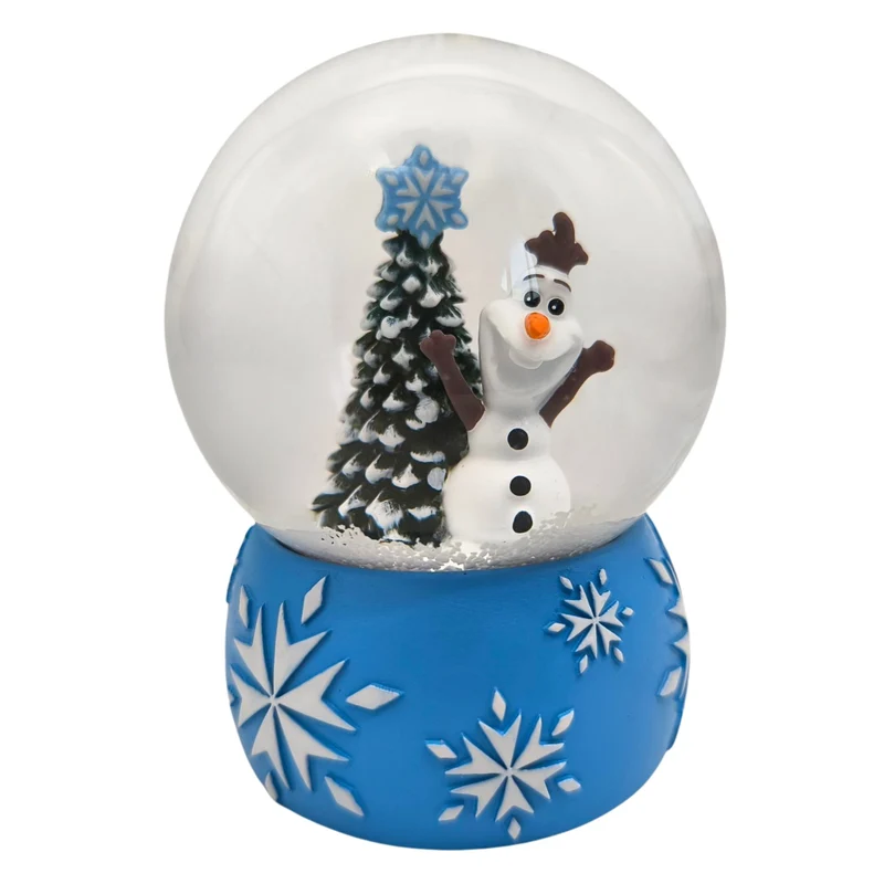 Sfera di Neve Olaf H11cm Blu Peraga Christmas