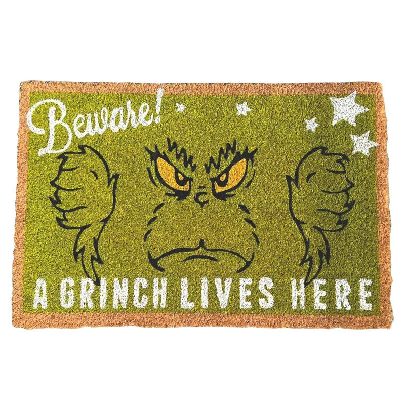 Zerbino The Grinch Merry Merry Grinchmas 40x60cm Multicolore Peraga Christmas