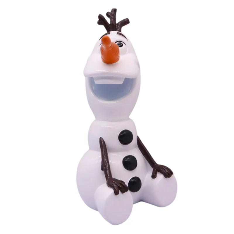 Statua 3D Olaf Seduto H21 Bianco Peraga Christmas