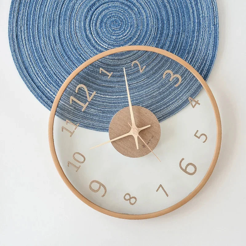 EcoTime - Minimalistisk vægur med naturinspireret charme