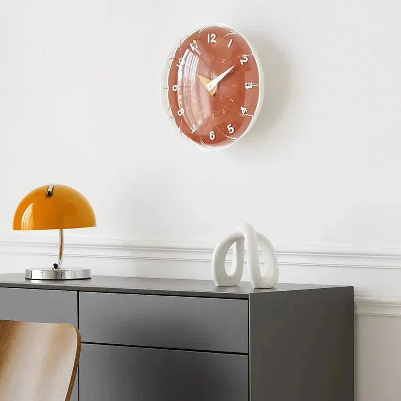 TimeBloom - Kunstnerisk vægur inspireret af bobler i moderne stil