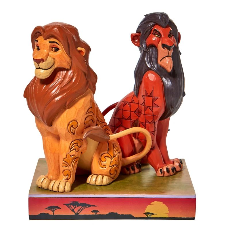 Statuetta Simba e Scar 16.5 cm Disney Traditions