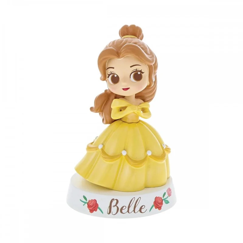 Statuina Bella mini principessa 9.7cm Giallo Disney