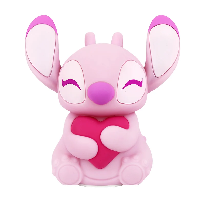 Lampada Touch Angelo con Cuore 15 5 cm Rosa Disney Grand Jester