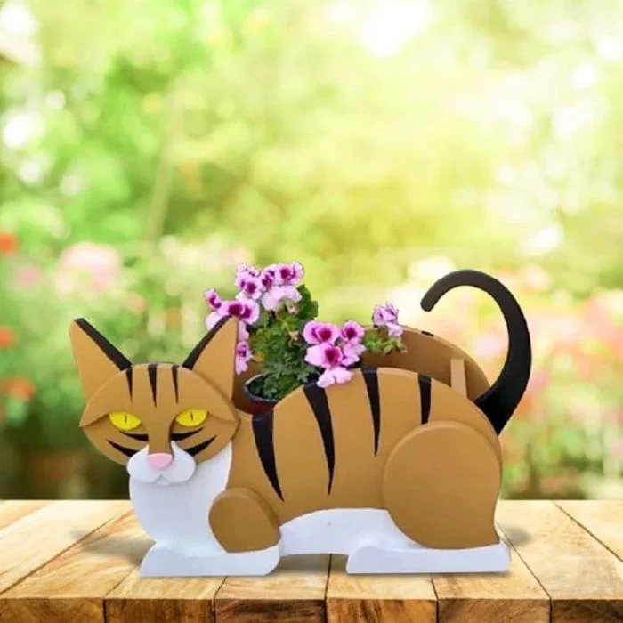 MeowGarden – Katteformede plantepotter til sukkulenter og små planter med legende charme