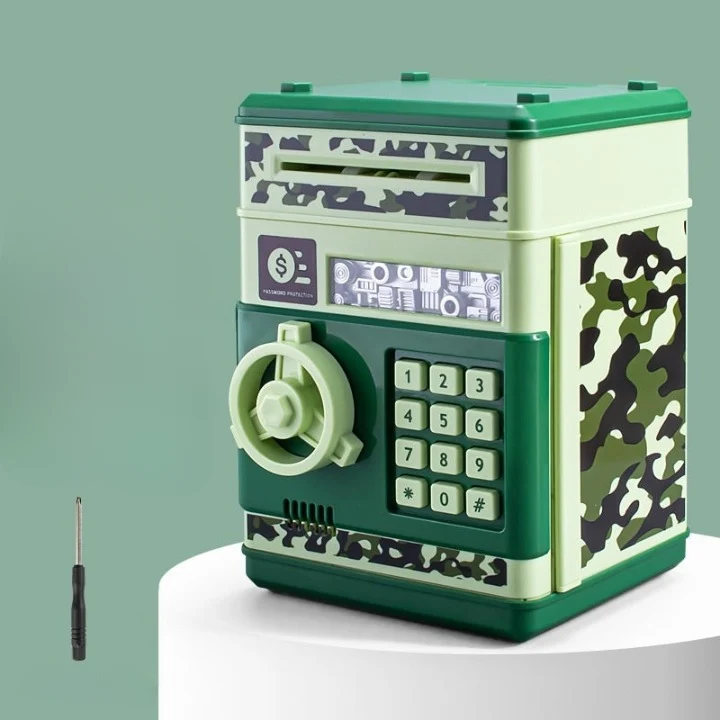 MiniATM – Interaktivt pengeautomat sparebøsse legetøj, der gør læring sjov