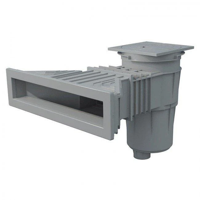 Hayward hoogwaterlijn skimmer (liner en beton) - Lichtgrijs