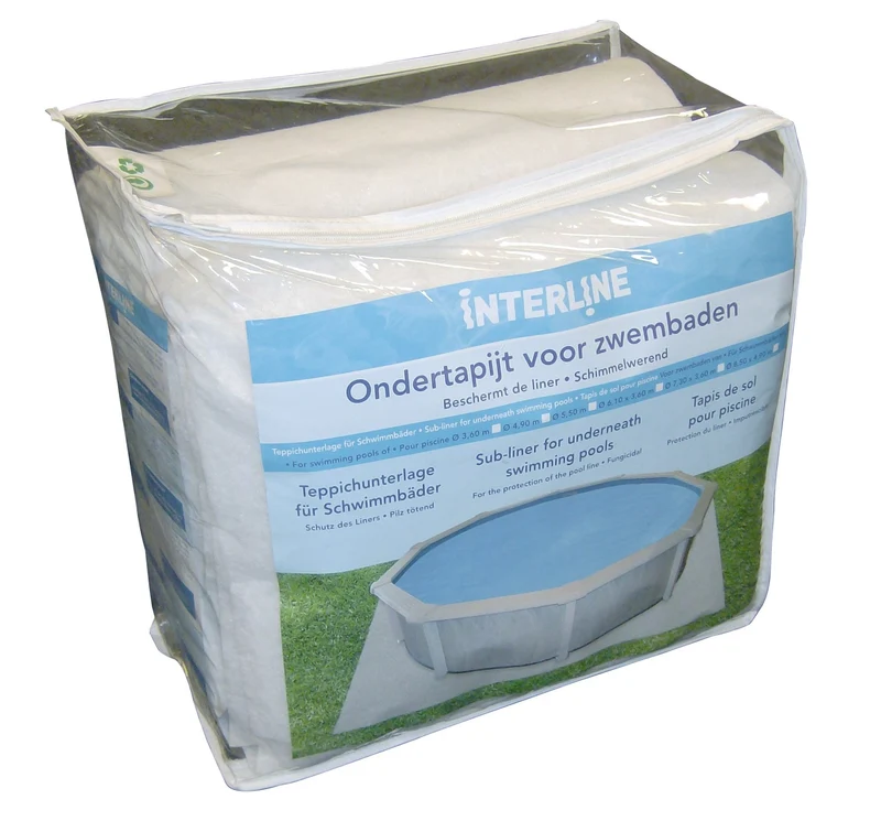 Interline Java houten zwembad 210 x 210 cm compleet pakket
