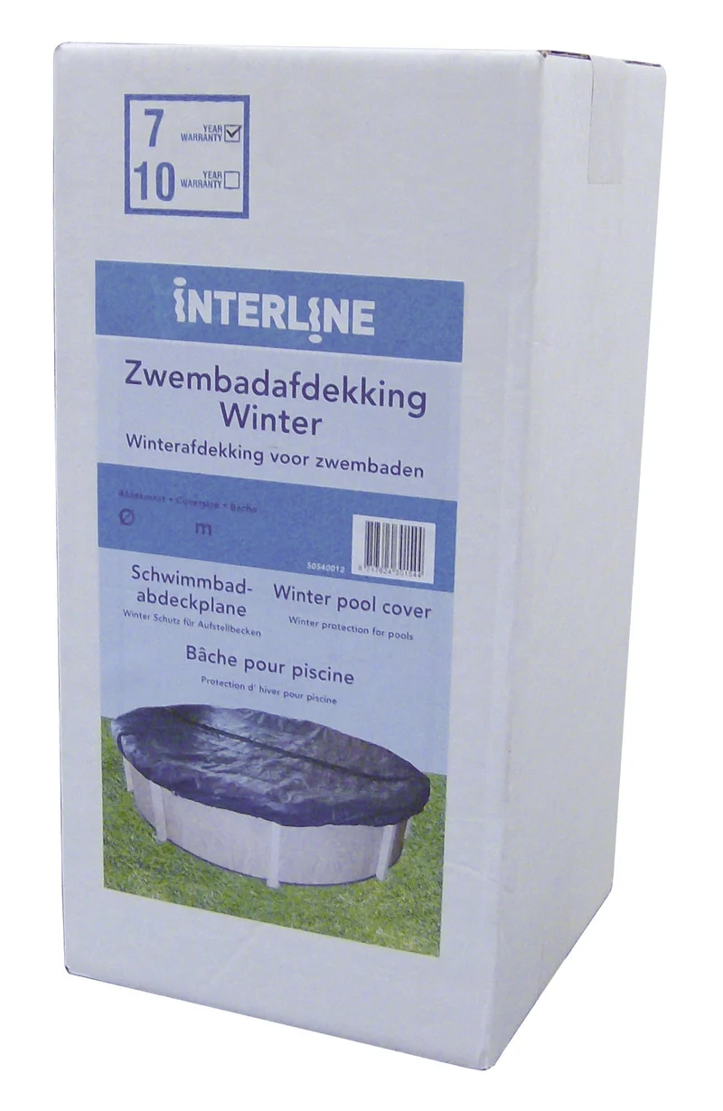 Winterzeil zonder Maas voor rond zwembad Ø 730 cm