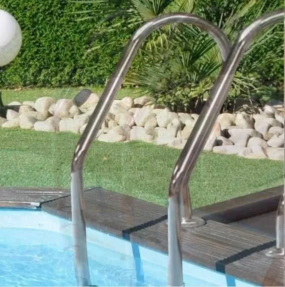 Piscina elevada de madera Gre Sunbay Avocado 656x456x131