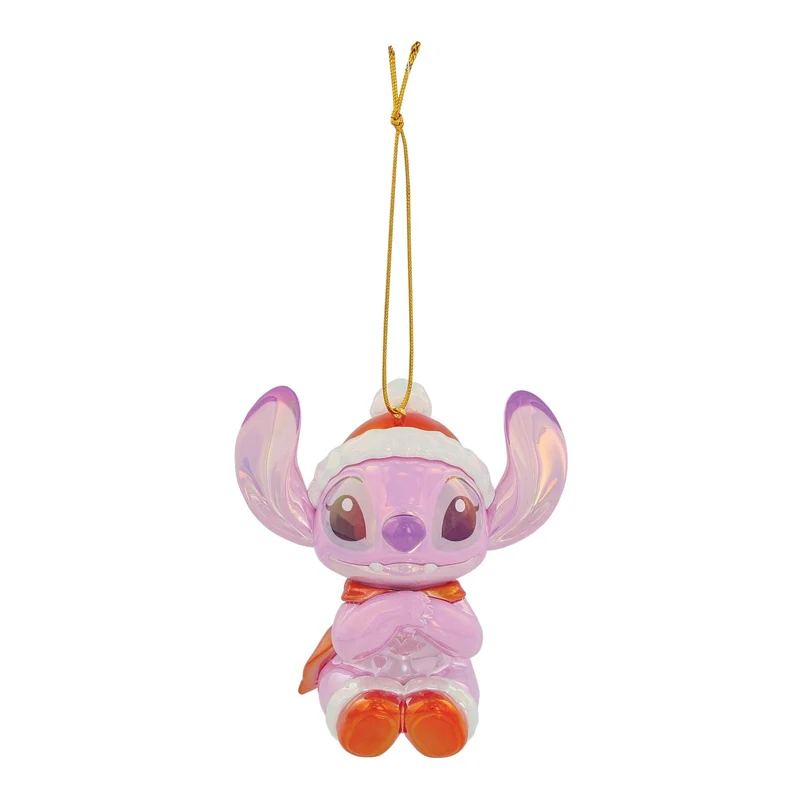 Decorazione Appendibile Angel 10cm Rosa Iridescente DISNEY DEPARTMENT 56