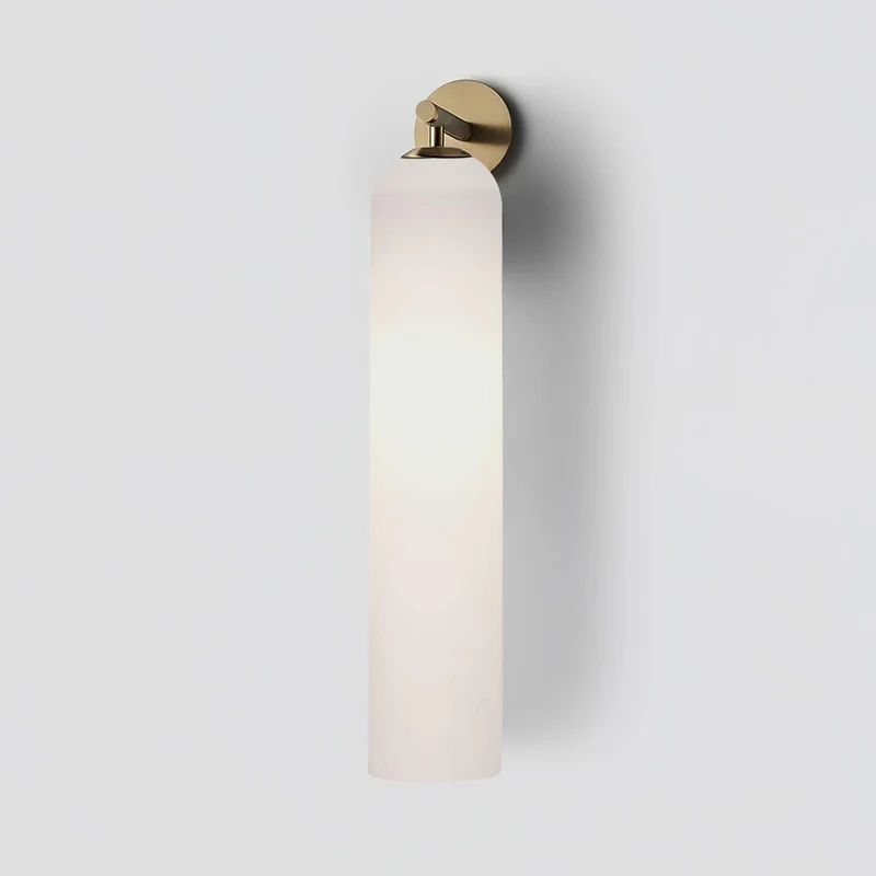 GlowLine – Minimalistisk væglampe med slank cylinderform og blød omgivende belysning