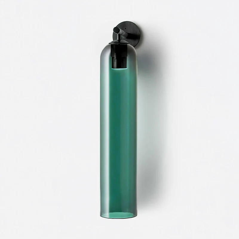 GlowLine – Minimalistisk væglampe med slank cylinderform og blød omgivende belysning