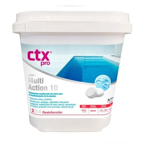 CTX – CTX-391 tableta cloro 10 acciones para piscina