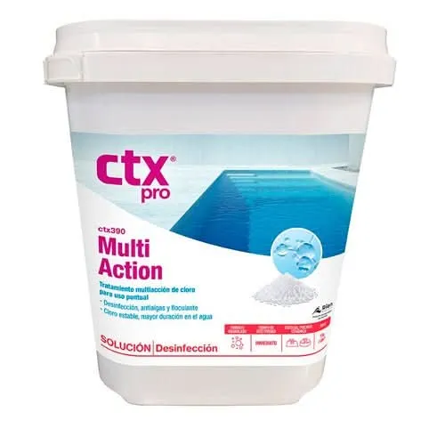 CTX – CTX-390GR cloro multiacción granulado para piscina