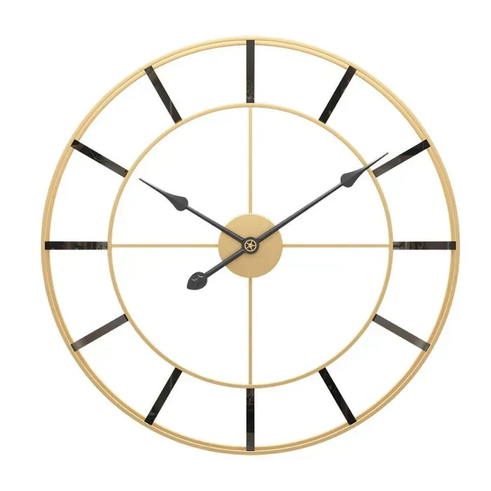 TimeMuse – Lydløst vægur med moderne minimalistisk design til stilfuld indretning