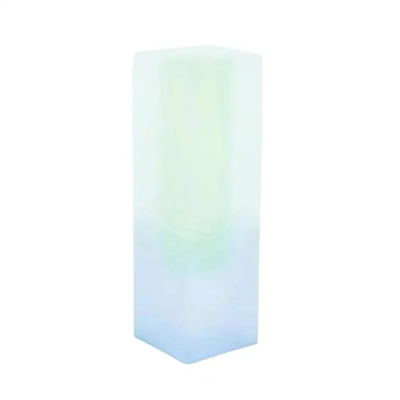 SleekLook – Firkantet vase med geometrisk design til perfekt blomsterdekoration