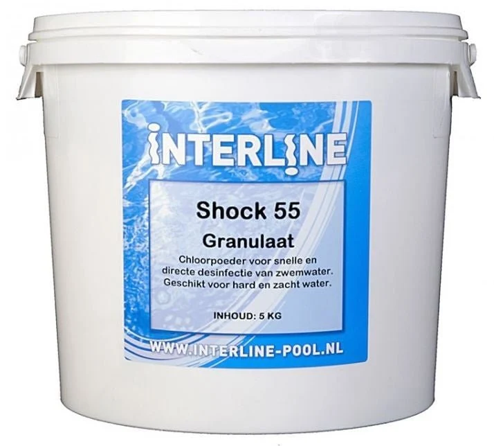 Interline zwembadreiniger Shock 55 Granulaat 5 kg