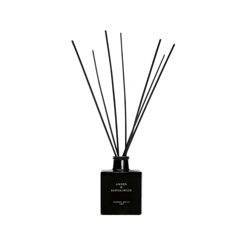 DIFFUSORE DI PROFUMO A BASTONCINI AMBER & SANDALWOOD 250ML