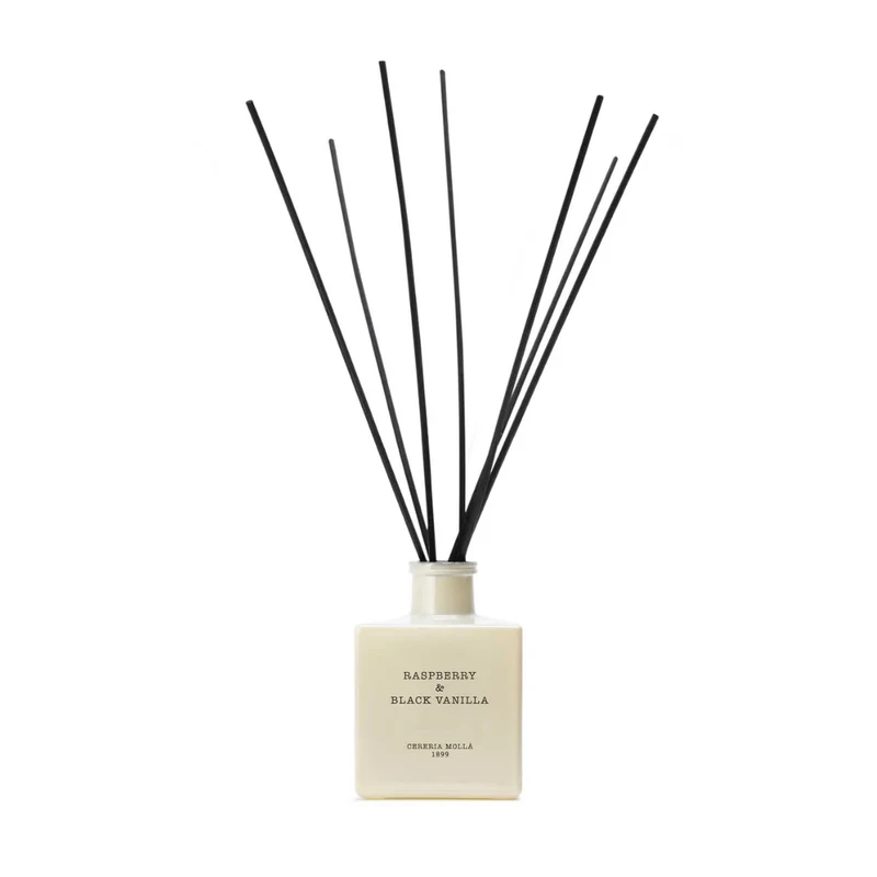 DIFFUSORE DI PROFUMO A BASTONCINI RASPBERRY & BLACK VANILLA 250ML