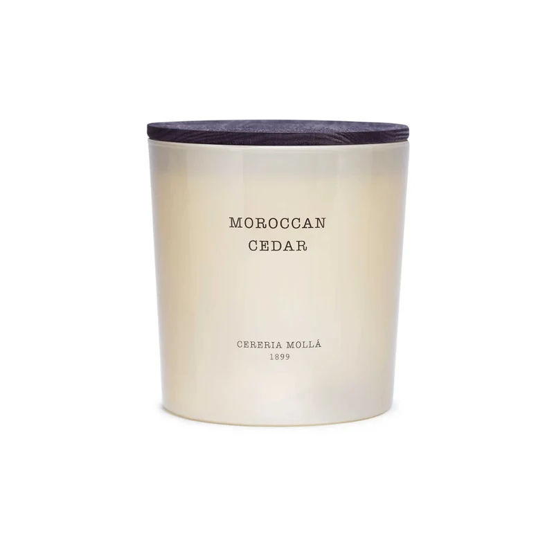 CANDELA XL 3 STOPPINI 600GR MOROCCAN CEDAR