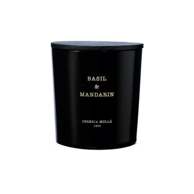 CANDELA XL 3 STOPPINI 600GR BASIL & MANDARIN