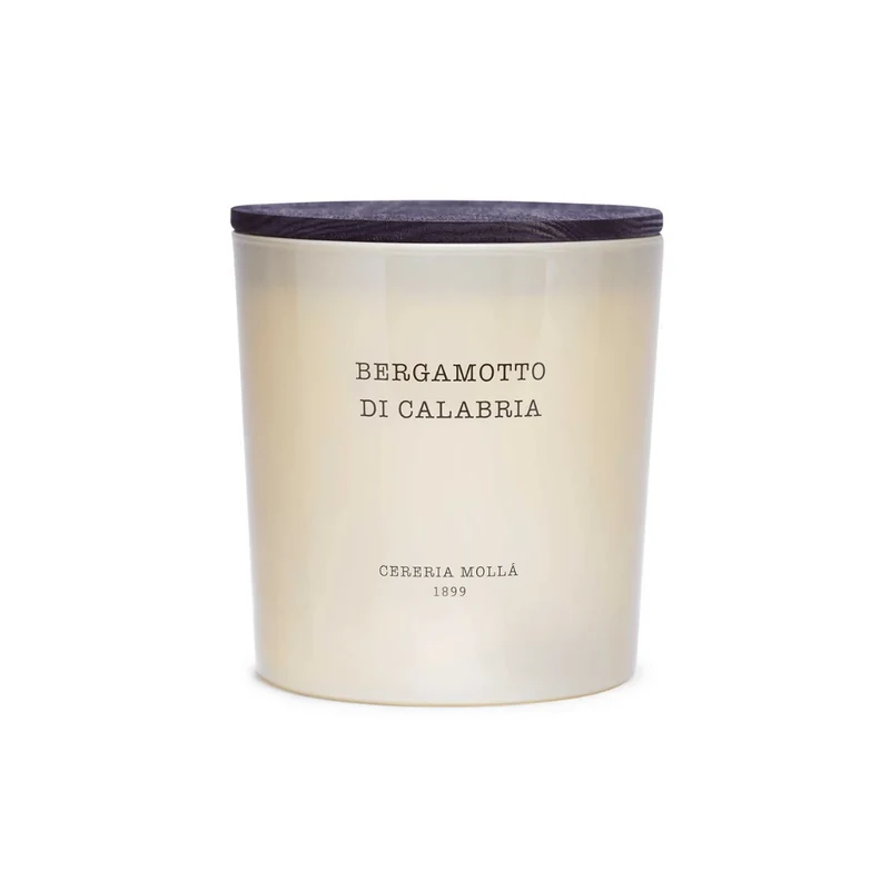 CANDELA XL 3 STOPPINI 600GR BERGAMOTTO DI CALABRIA