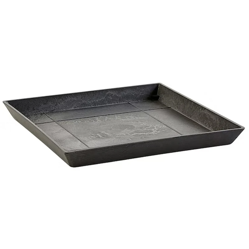 SOTTOVASO QUADRATO NERO 40CM