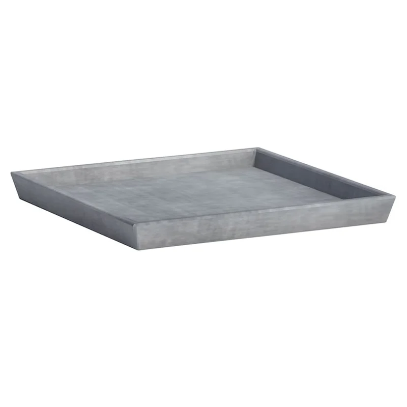 SOTTOVASO QUADRATO GRIGIO 40CM