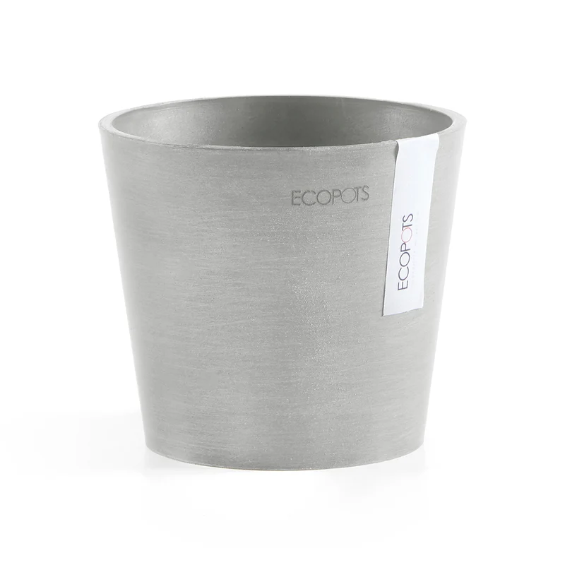 VASO AMSTERDAM MINI D13x11,4CM GRIGIO CHIARO
