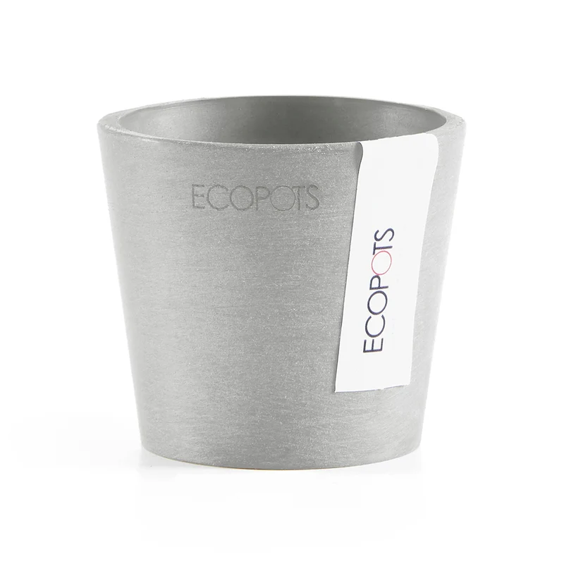 VASO AMSTERDAM MINI D8x7CM GRIGIO CHIARO