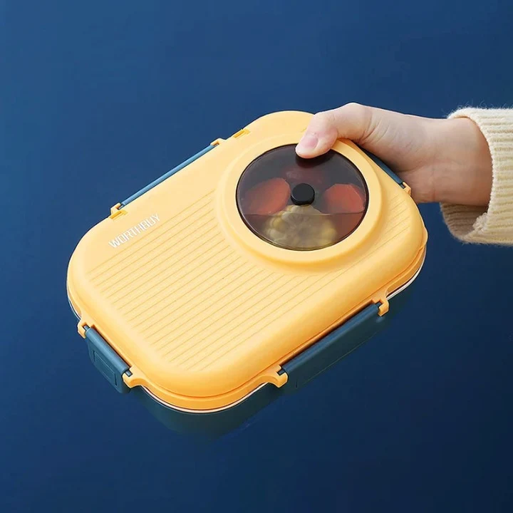 LunchPro - Lækagesikker isoleret beholder med separate rum