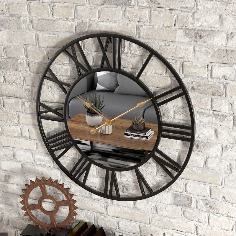 TimeCraft – Vægur i vintagestil med industriel charme og iøjnefaldende reflekterende detaljer