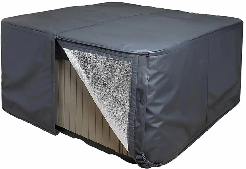 Spa isolerende beschermhoes - 220 x 220 cm x 85 cm