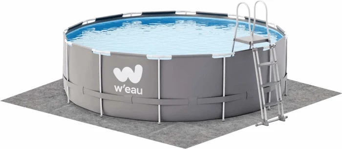 Bodemvilt voor zwembad 100g/m2 - 500cm x 500cm