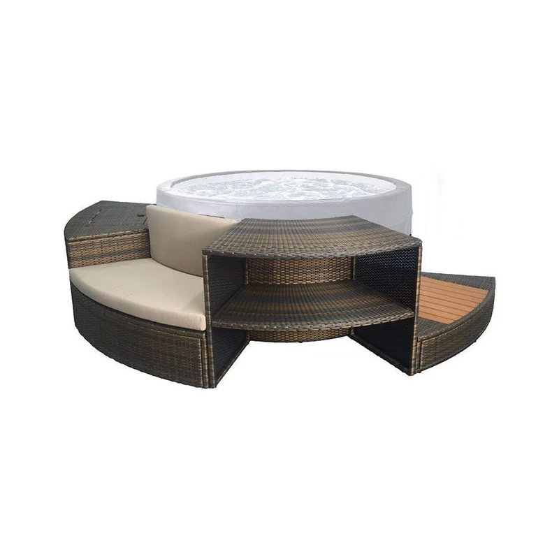 Meubelset 5 modules voor Spa Vita Premium