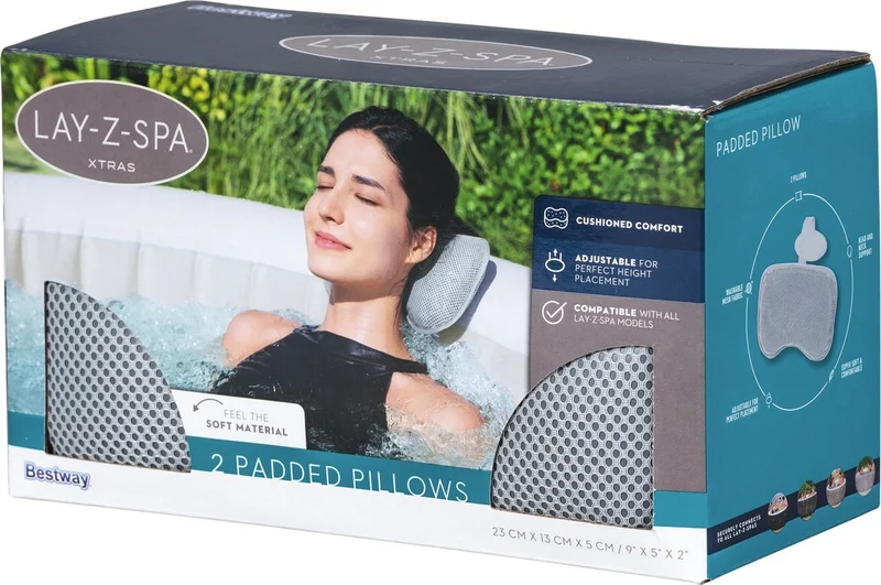 Lay-Z Spa gewatteerd hoofdkussen (2 stuks)