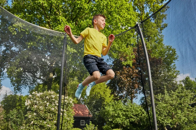 Salta Comfort Edition Trampoline met Veiligheidsnet - 214 x 305 cm - Groen