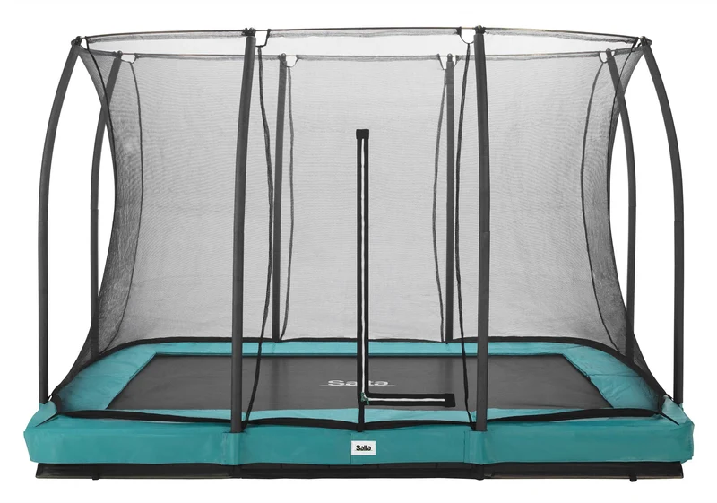 Salta Comfort Edition Ground Trampoline met Veiligheidsnet - 305 x 214 cm - Groen