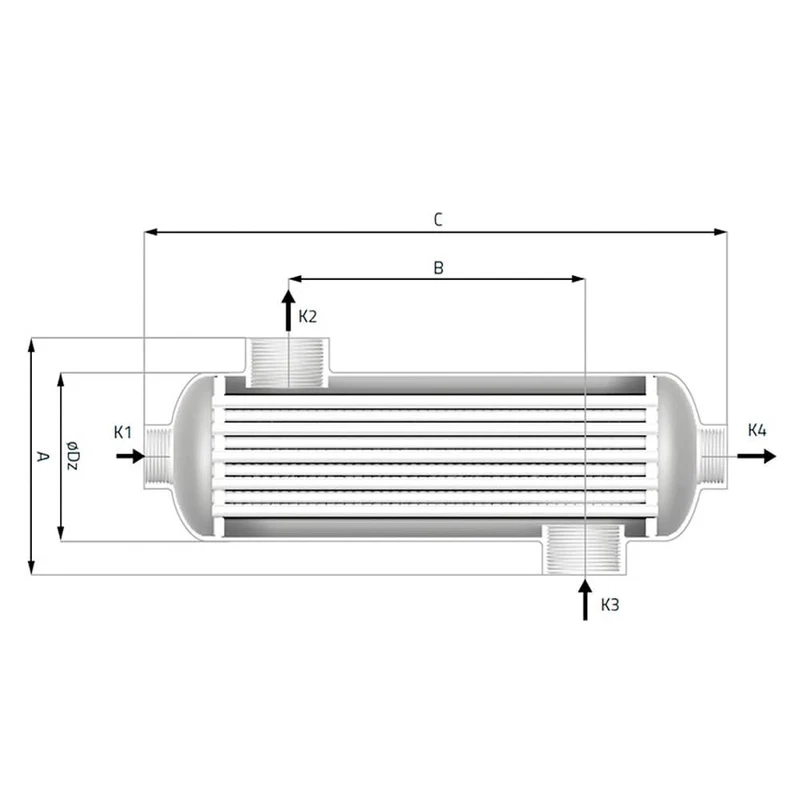 AstralPool Waterheat Evo Intercambiador de calor para piscina