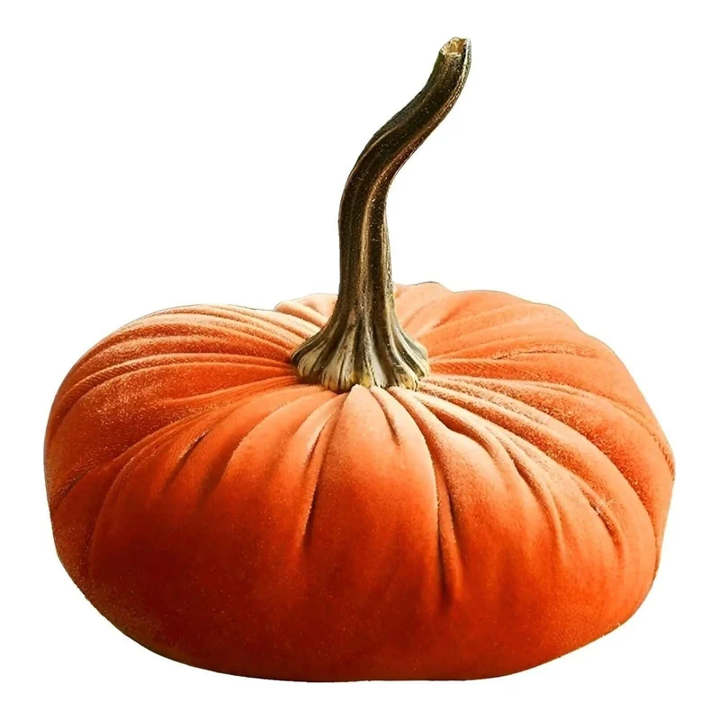 PumpkinPlush – Håndlavet blød Halloween-græskarplyspude Elegare