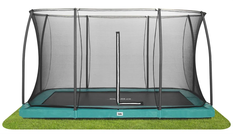 Salta Comfort Edition Ground Trampoline met Veiligheidsnet - 366 x 244 cm - Groen