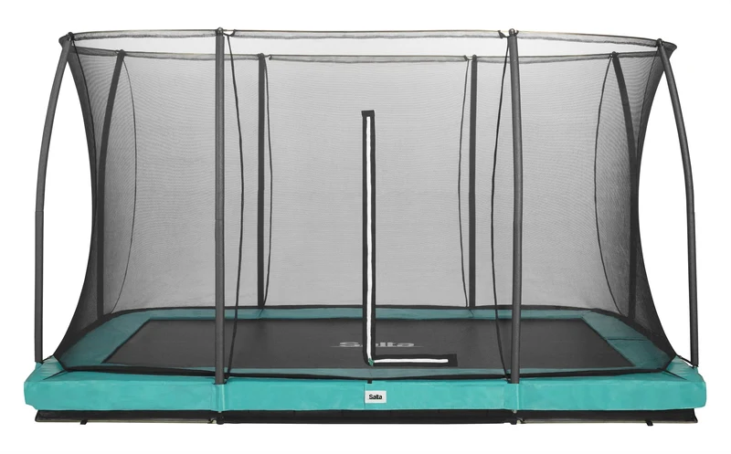 Salta Comfort Edition Ground Trampoline met Veiligheidsnet - 366 x 244 cm - Groen