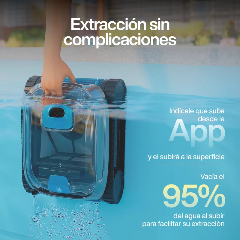 Zodiac CNX 40 iQ Robot limpiafondos con cable para piscina