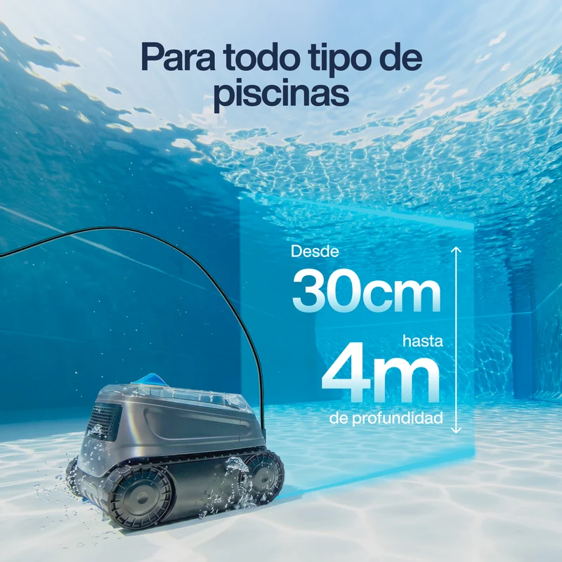 Zodiac CNX 40 iQ Robot limpiafondos con cable para piscina