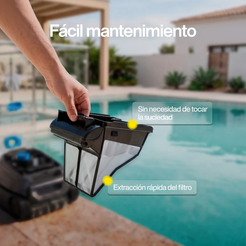 Zodiac CNX 40 iQ Robot limpiafondos con cable para piscina
