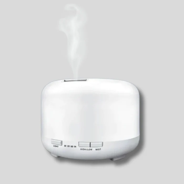 MistVibe – Fjernstyret aromaspreder med Bluetooth-højttaler og omgivende belysning