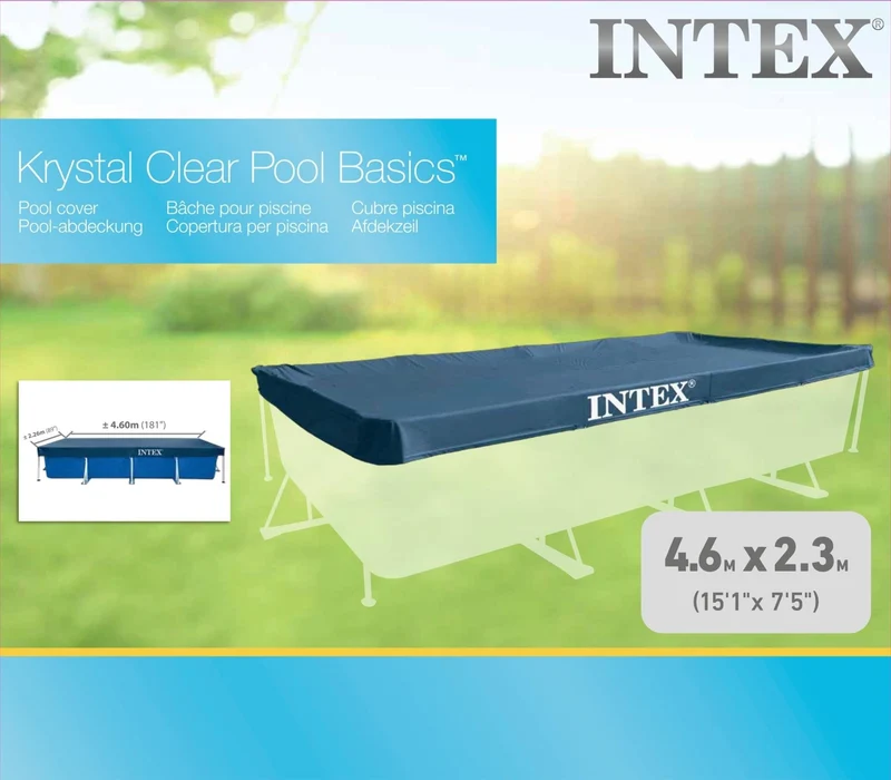 Intex afdekzeil 450 cm x 220 cm